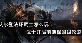 艾尔登法环武士开局怎么玩-分享保姆级玩法攻略