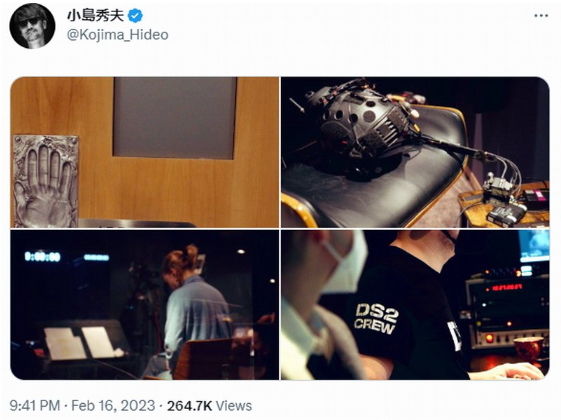 '死亡搁浅2'正在开发,小岛秀夫确认录音工作已经开始!